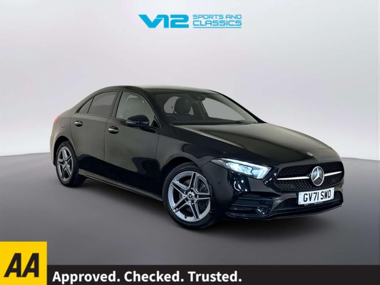 2022 Mercedes-Benz A-Class 1.3 A250e 15.6kWh AMG Line Edition (Premium) Saloon 4dr Petrol Plug-in...