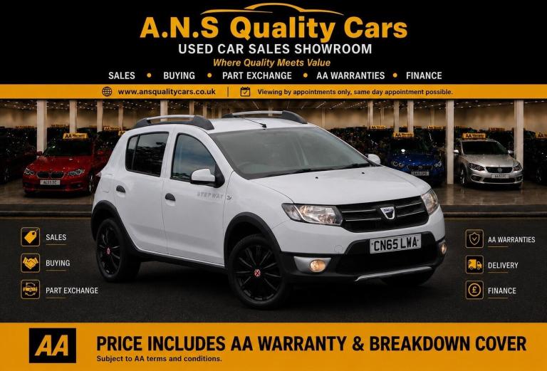 2015 Dacia Sandero Stepway 0.9 TCe Laureate 5dr [Start Stop] HATCHBACK PETROL Manual