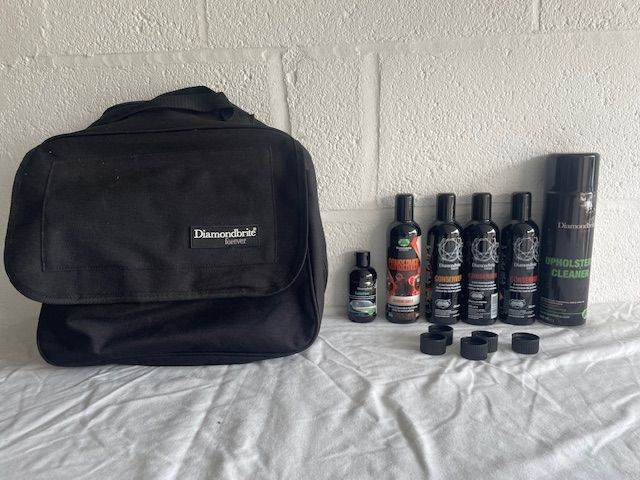 Diamondbrite Conserver - four 250ml / Upholstery cleaner / Rainscreen  / Bag