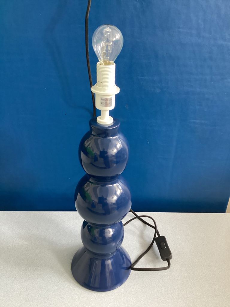 Ceramic table lamp by Jasper Conran