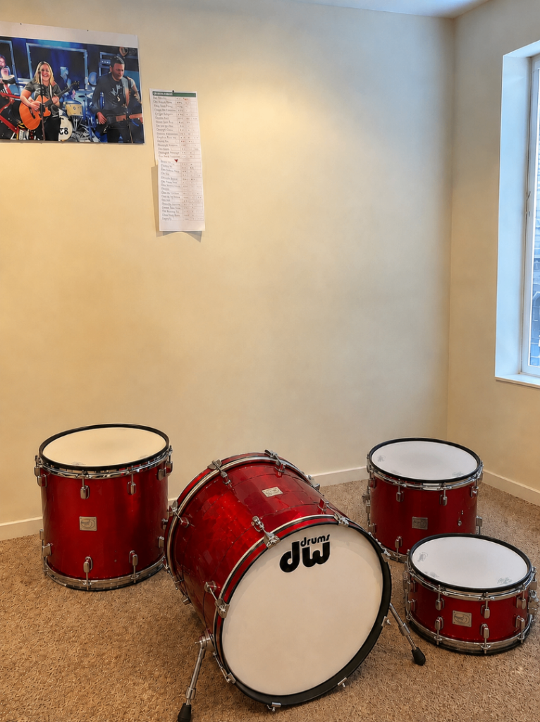 Jobeky Red E Drum Kit – Used as Spare, Good Condition