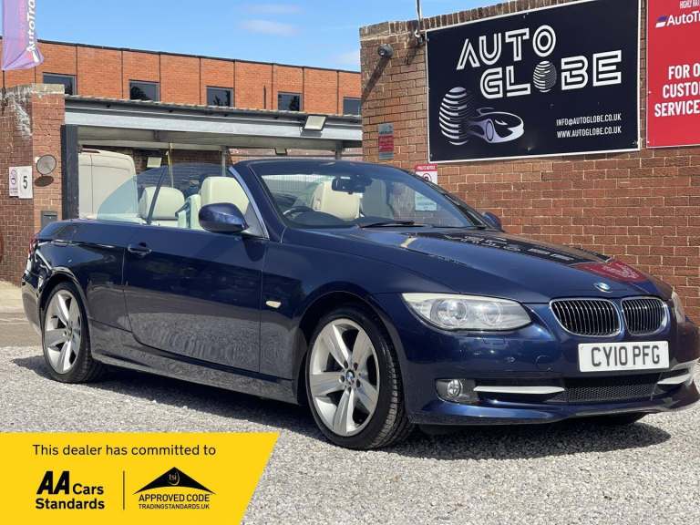 2010 BMW 3 Series 3.0 325d SE Steptronic Euro 5 2dr CONVERTIBLE Diesel Automatic