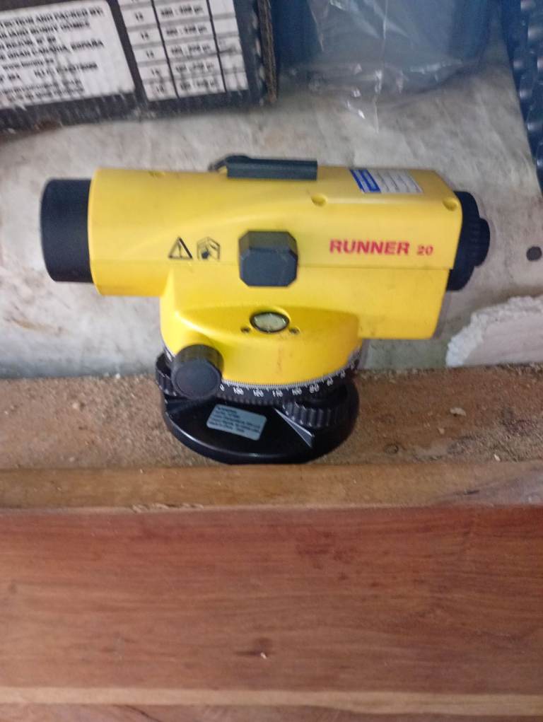Surveyors laser level