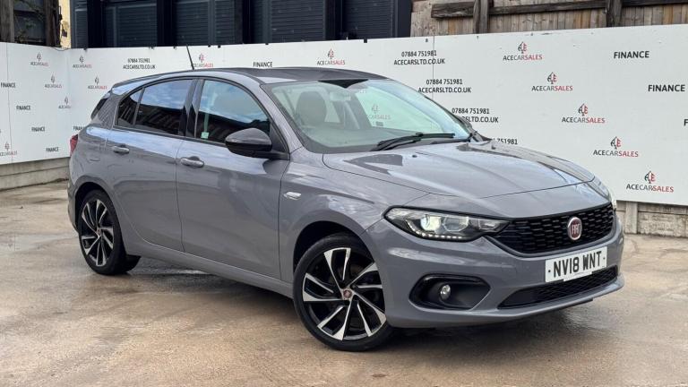 2018 Fiat Tipo 1.4 T-Jet S-Design Euro 6 (s/s) 5dr HATCHBACK Petrol Manual