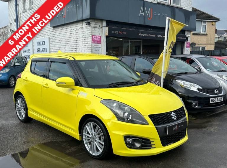 2016 Suzuki Swift 1.6 Sport Automatic Petrol Yellow 5dr Hatchback Petrol Automatic