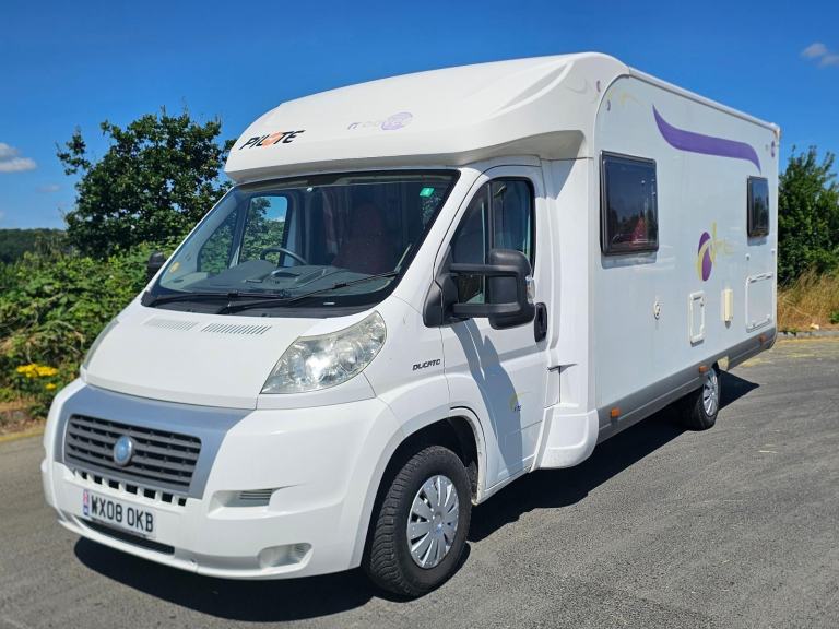 Fiat Ducato 2.3TD Pilote Mooveo Motorhome 2008  * Rear single beds *