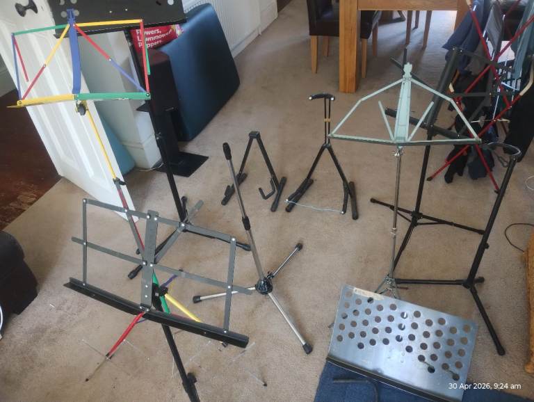 FREE music and guitar stands
