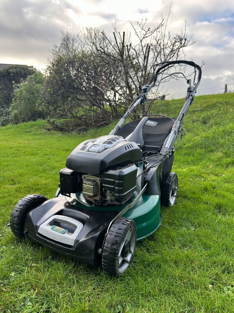 21”cut Atco top of the range heavy duty 4in1 lawnmower Selfdrive 196cc mower fully serviced 