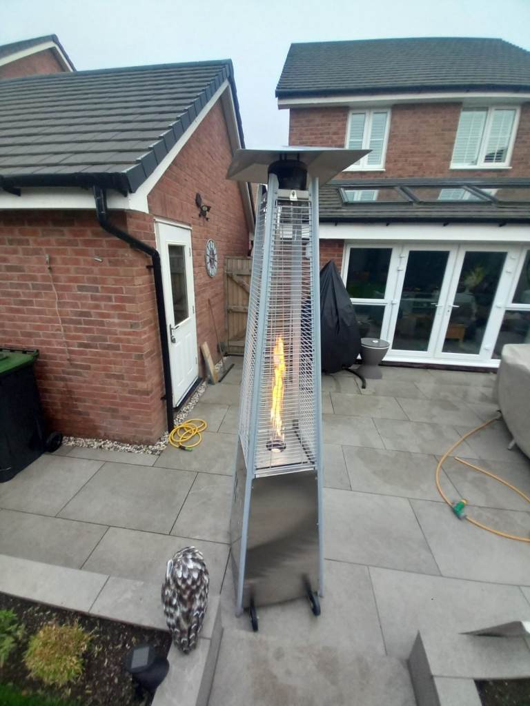 Pyramid Garden Heater