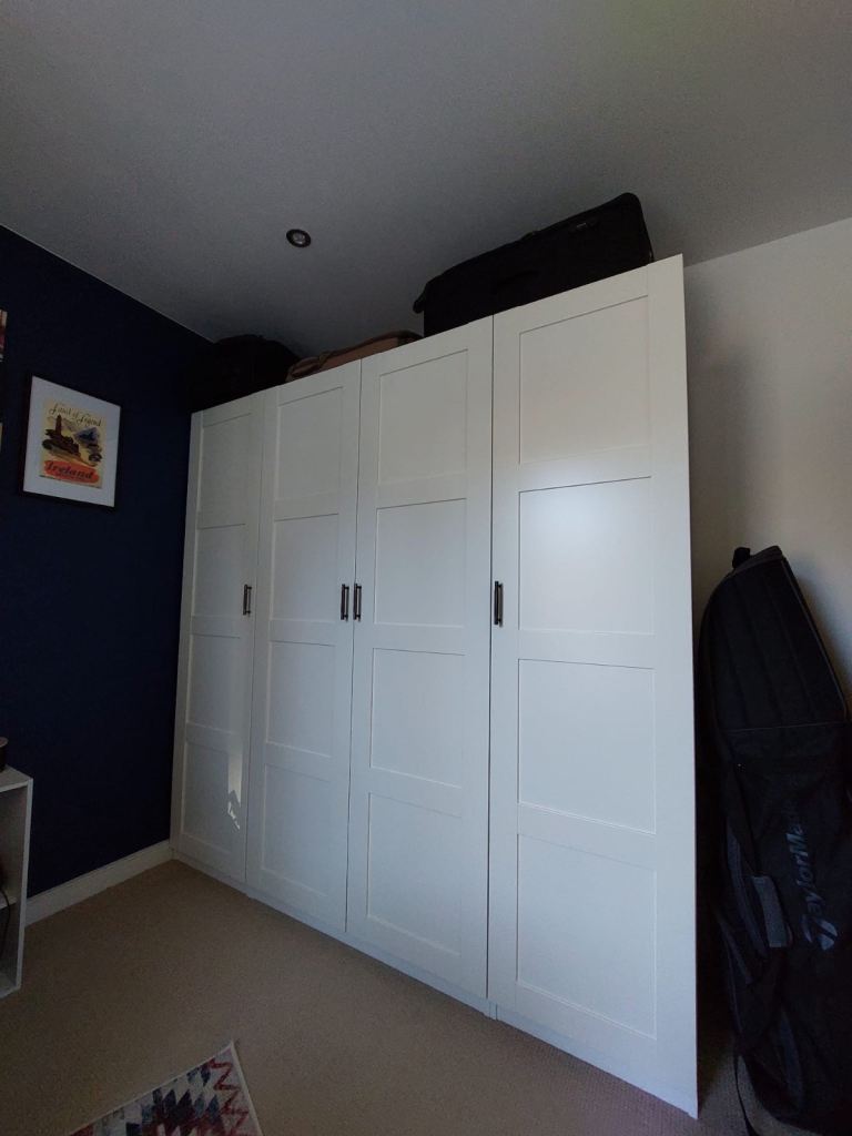 IKEA PAX Wardrobe – White, Like New
