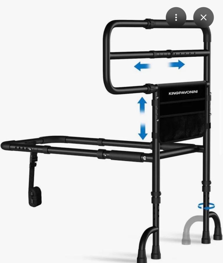 Bed rail assist 