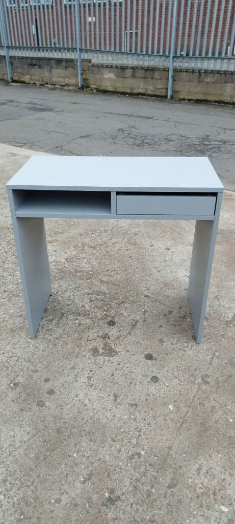 Drawer Desk - Grey, H76.5, W80, D40cm, New Condition!