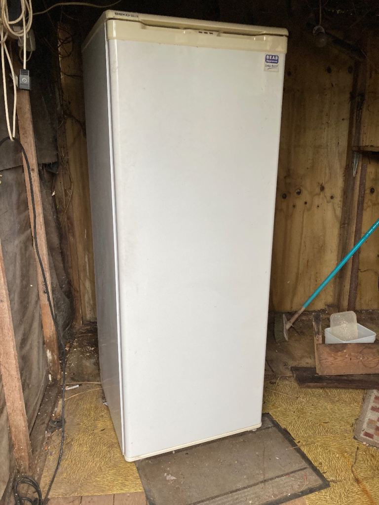 White Tall Freezer - Good Condition