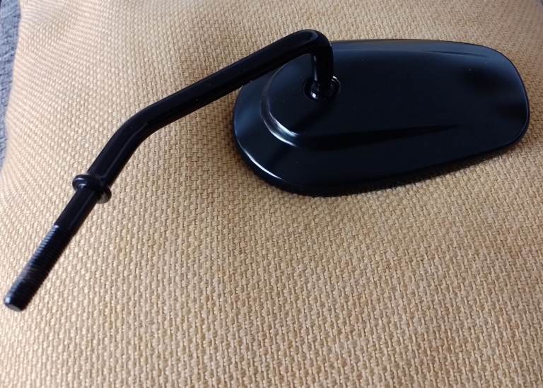 Harley Davidson Left Side Black Rear Mirror 