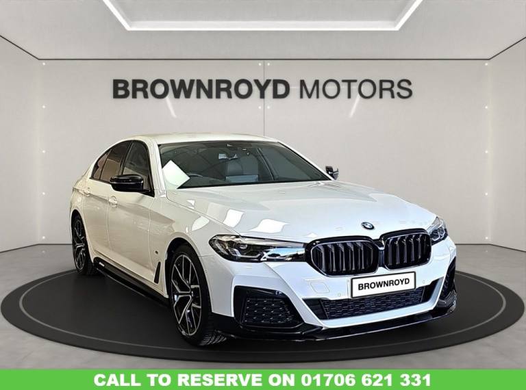 2020 BMW 5 Series 2.0 520d MHT M Sport Saloon 4dr Diesel Hybrid Steptronic Euro 6 (s/s) (190  Sal...