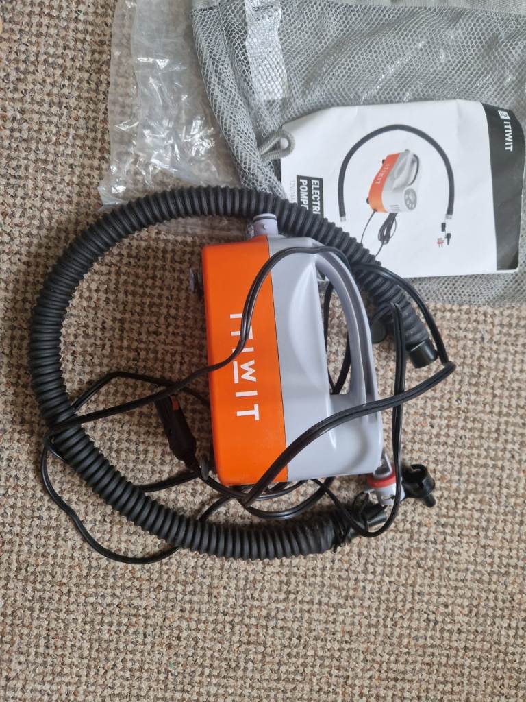 Decathlon electric pump for inflatable SUP and kayaks