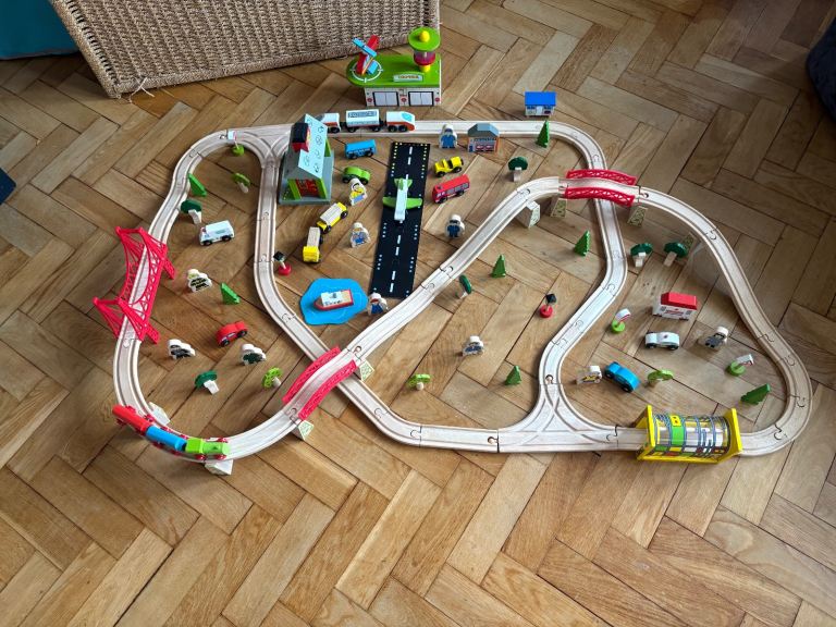 Bigjigs Transport Rail Set