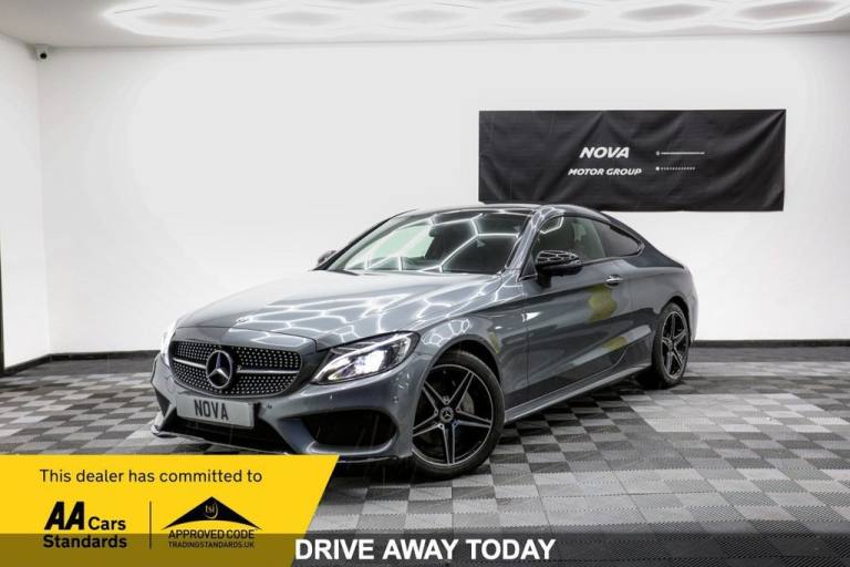 2018 Mercedes-Benz C Class 2.0 C200 AMG Line (Premium) Coupe 2dr Petrol G-Tronic+ Euro 6 (s/s) (1...