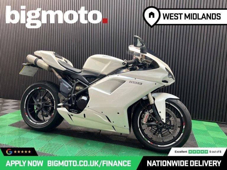 2010 10 DUCATI 1198 FINANCE SPECIALISTS APPLY NOW