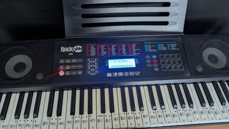 Rock jam keyboard 