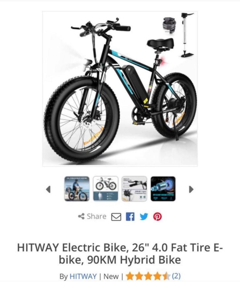 Electric bike brand new 