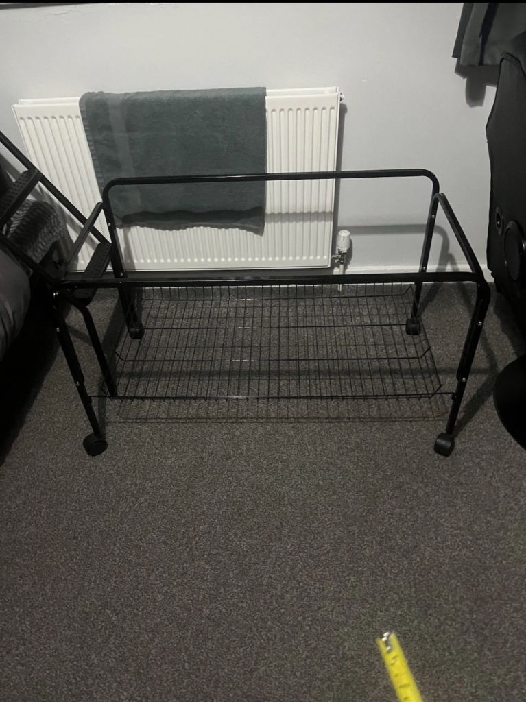 60cm Small Animal Cage Stand With Wheels And Base To Store. Guinea Pigs, Rabbits.