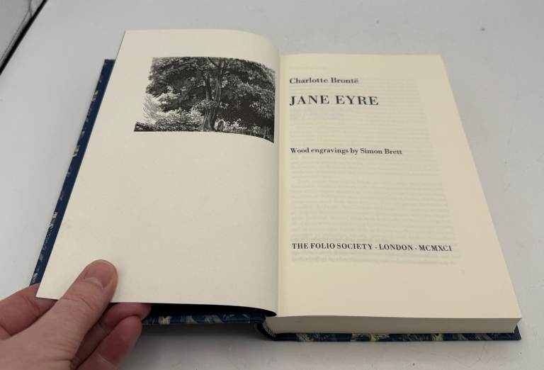  Folio Society Charlotte Bronte Jane Eyre 1991 10th Printing 2006 Hardback VGC