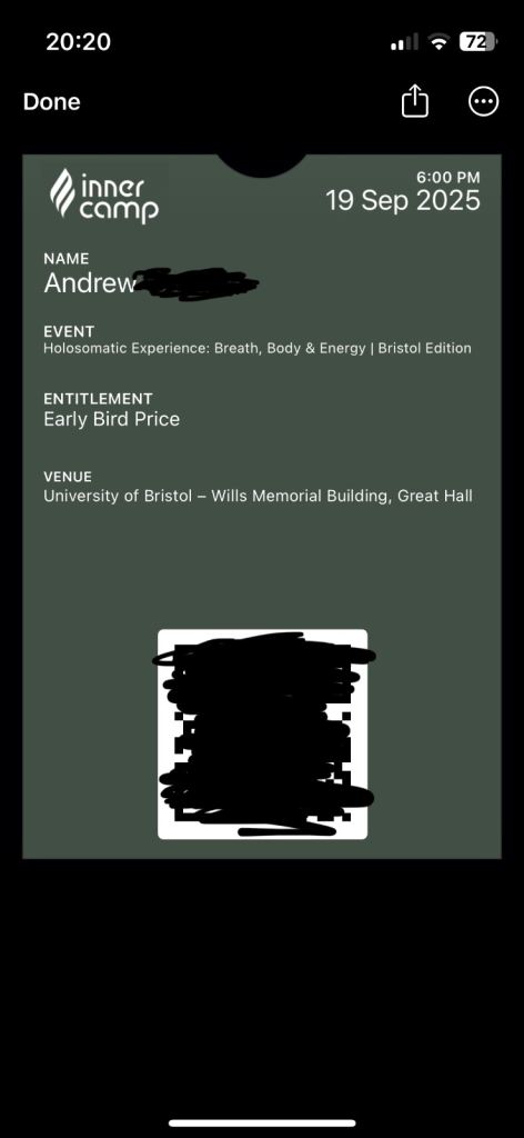 InnerCamp Holosomatic Event 