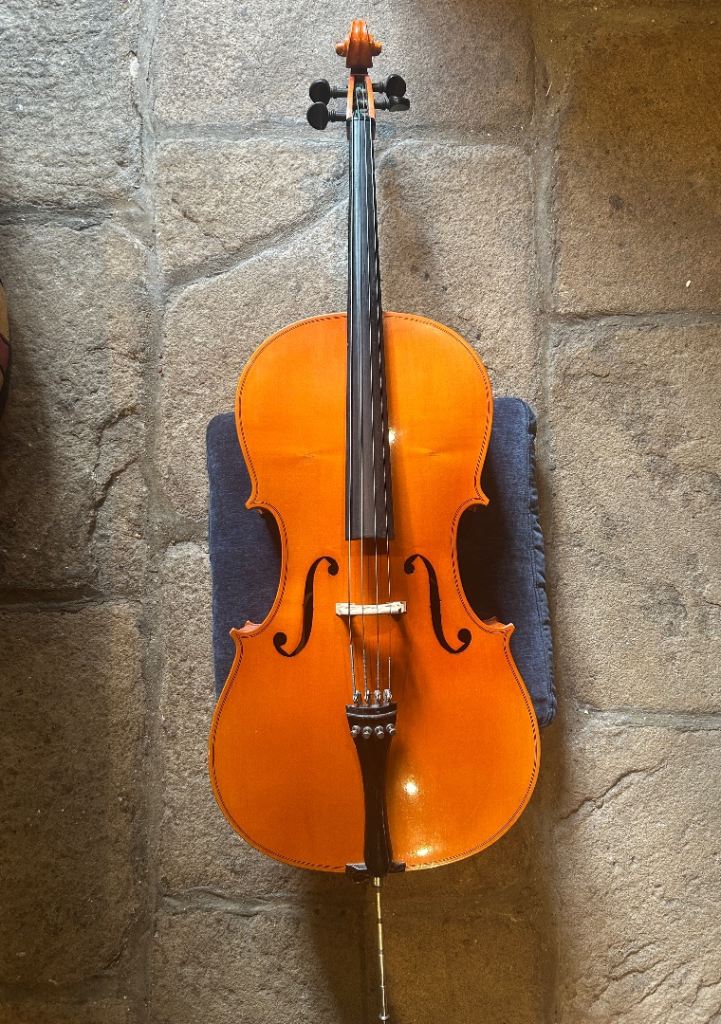 Exceptional 3/4 Fully-Carved Cello – Professionally Set Up – Rich Mature Tone - Videos - £1695ono