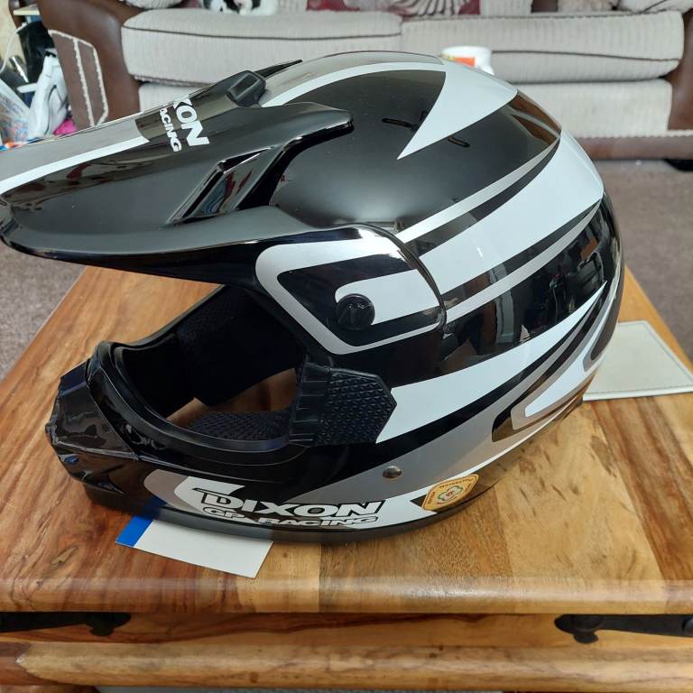 Dixon gp racing motorbike helmet 