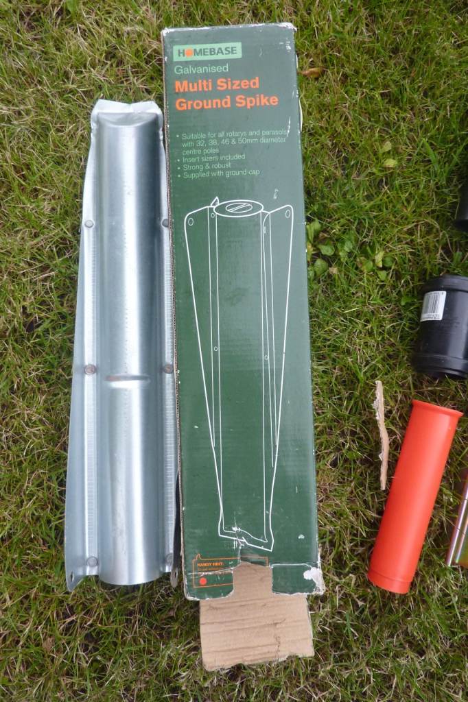  Rotary Washers & Parasols!  Metal Ground Spike
