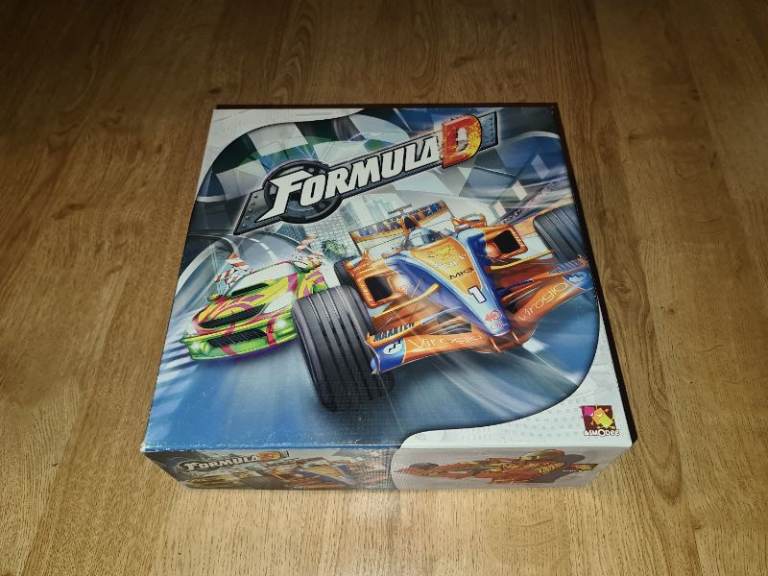 Formula D Board Game – Good Condition, Complete