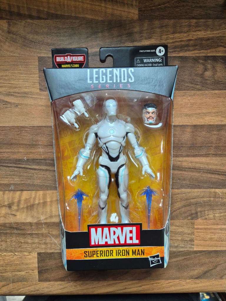 Hasbro Marvel Legends Series Superior Iron Man 6" Action Figure Zabu BAF Wave