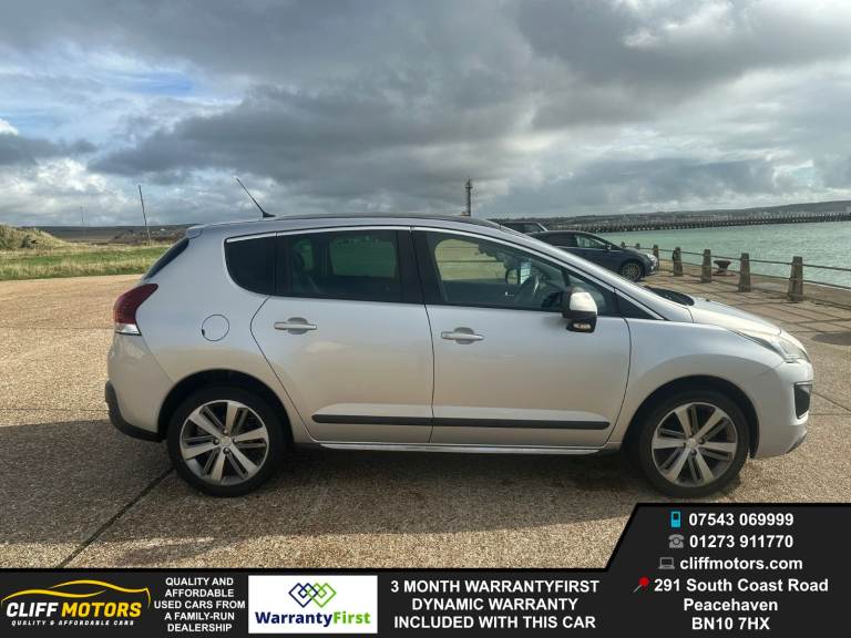 2015 Peugeot 3008 Allure - Auto - New Years MOT - £35 Tax - Finance Available - 3 Month Warranty