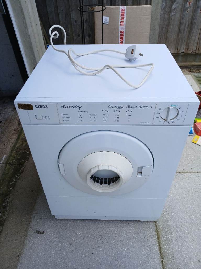 Tumble dryer creda small 