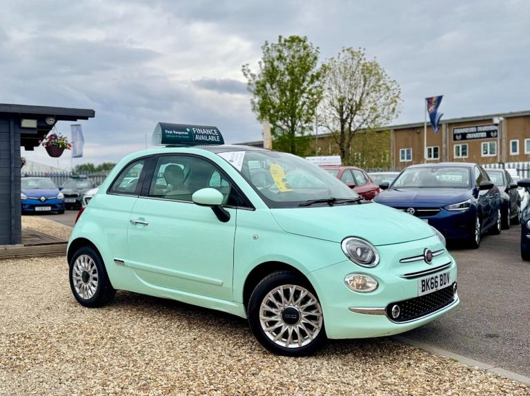 2016 Fiat 500 1.2 Lounge 3dr HATCHBACK Petrol Manual