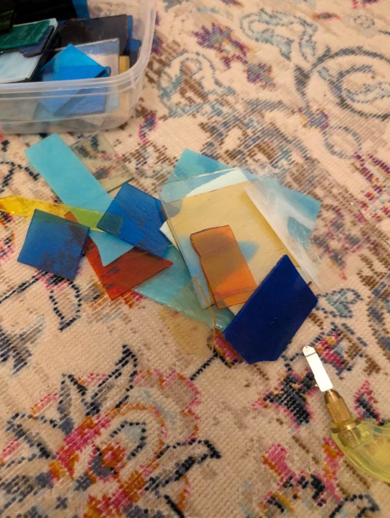 Stained glass craft materials 