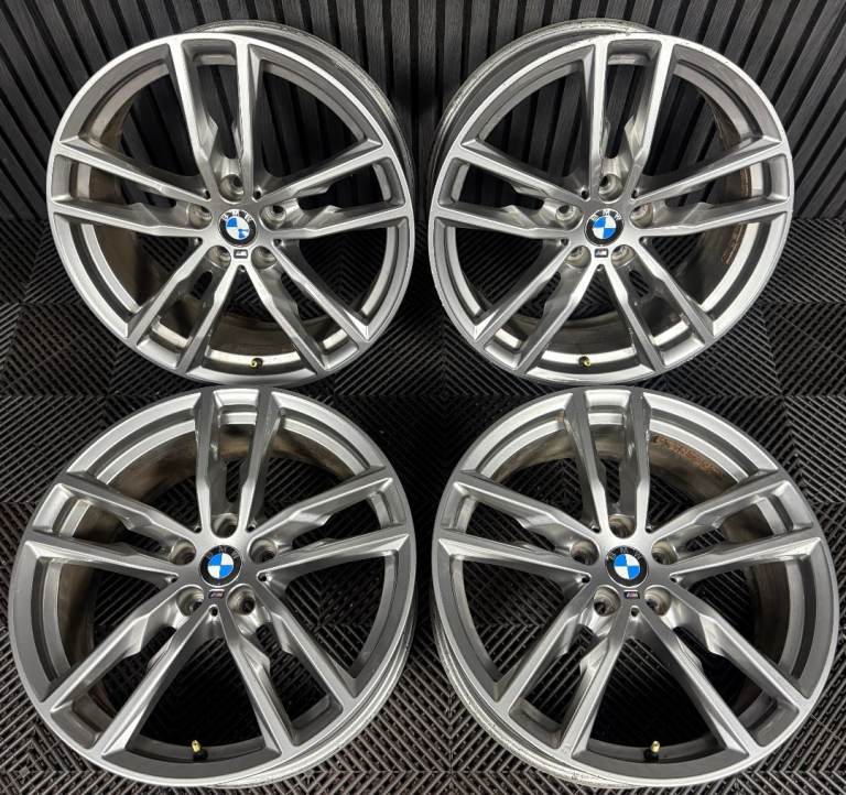 19'' GENUINE BMW X3 X4 G01 G02 698 GREY M SPORT ALLOY WHEELS ALLOYS