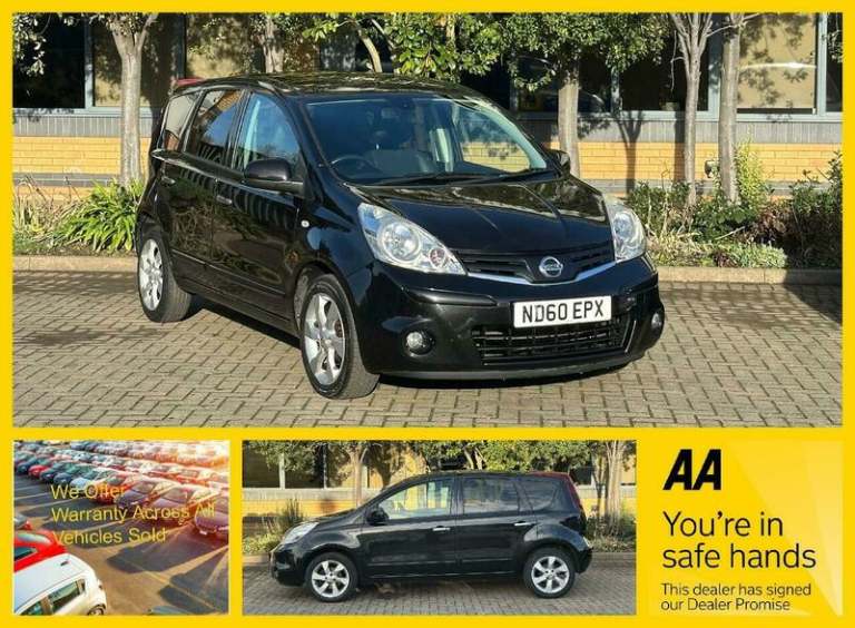 2010 Nissan Note 1.6 16V Tekna Euro 5 5dr MPV Petrol Manual