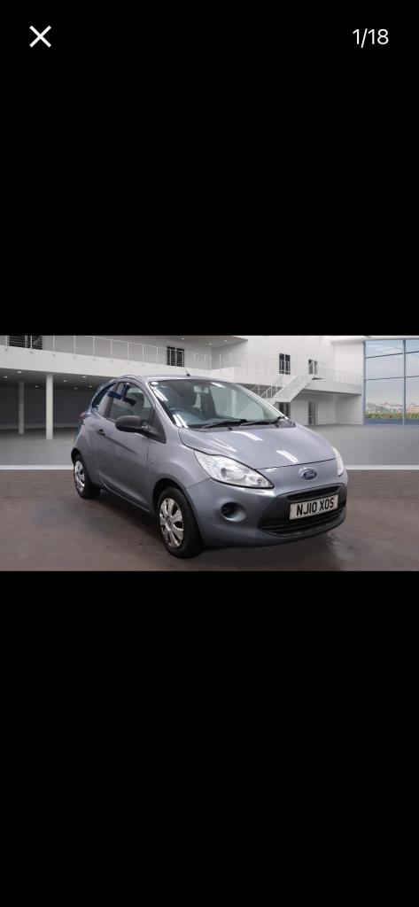 2010 Ford Ka 1.2 Studio 3dr HATCHBACK Petrol Manual