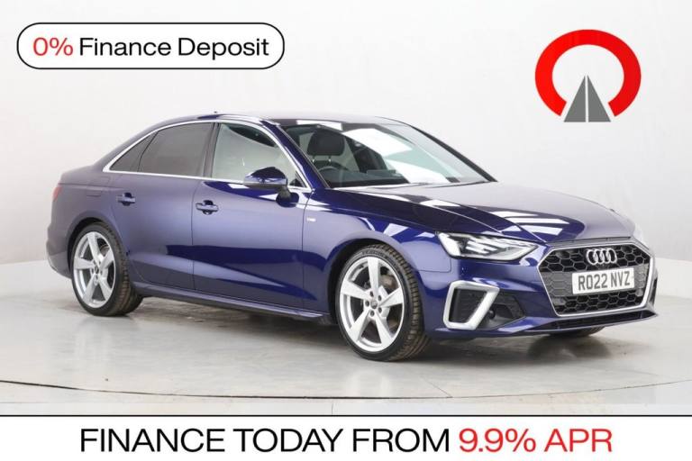 2022 Audi A4 2.0 TFSI 35 S line Saloon 4dr Petrol S Tronic Euro 6 (s/s) (150 ps) Saloon Petrol Au...