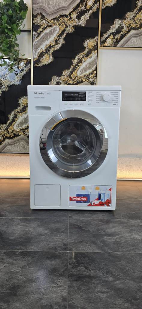 Miele WKH120WPS W1 ChromeEdition TwinDos 8kg 1600rpm A+++ Freestanding Washing Machine - White