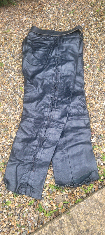  leather motorcycle  trousers