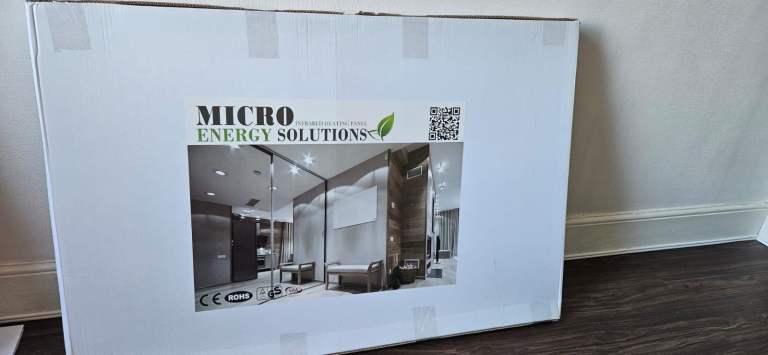 Infrared Heating panel: 220/240v, 780w