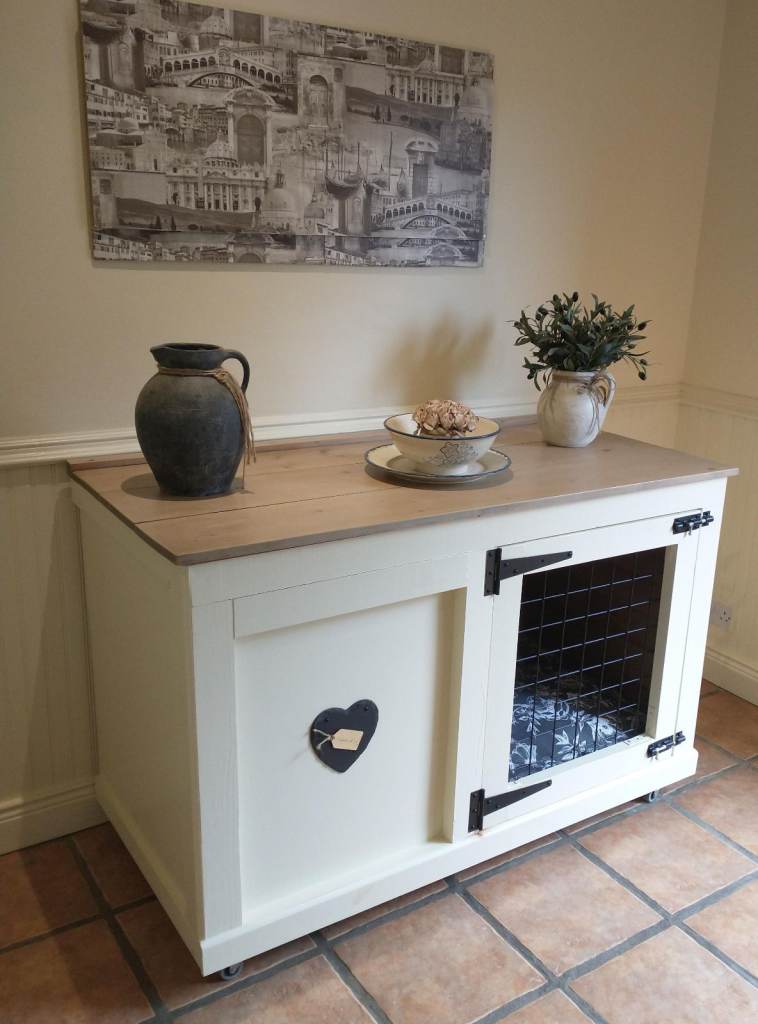 Solid Wood dog sideboard 