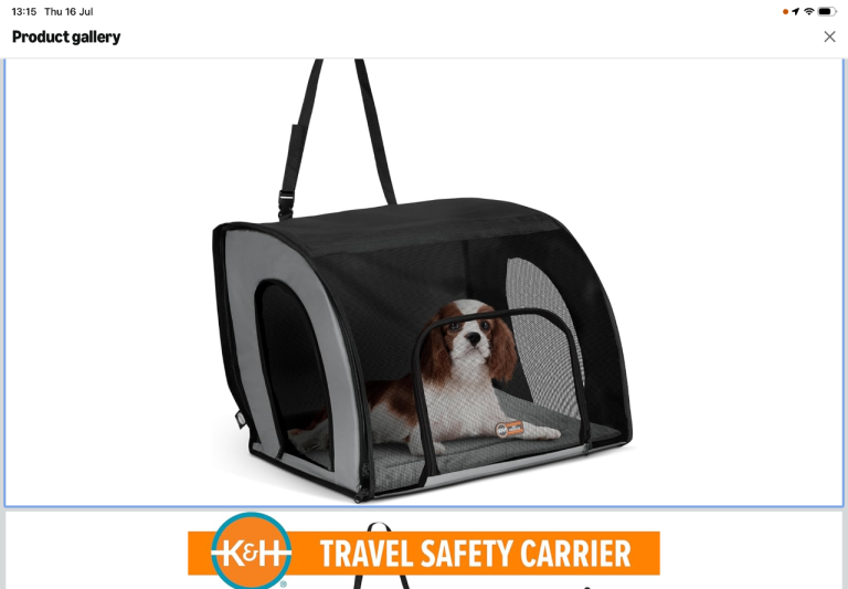 Dog crate for Car Travel
