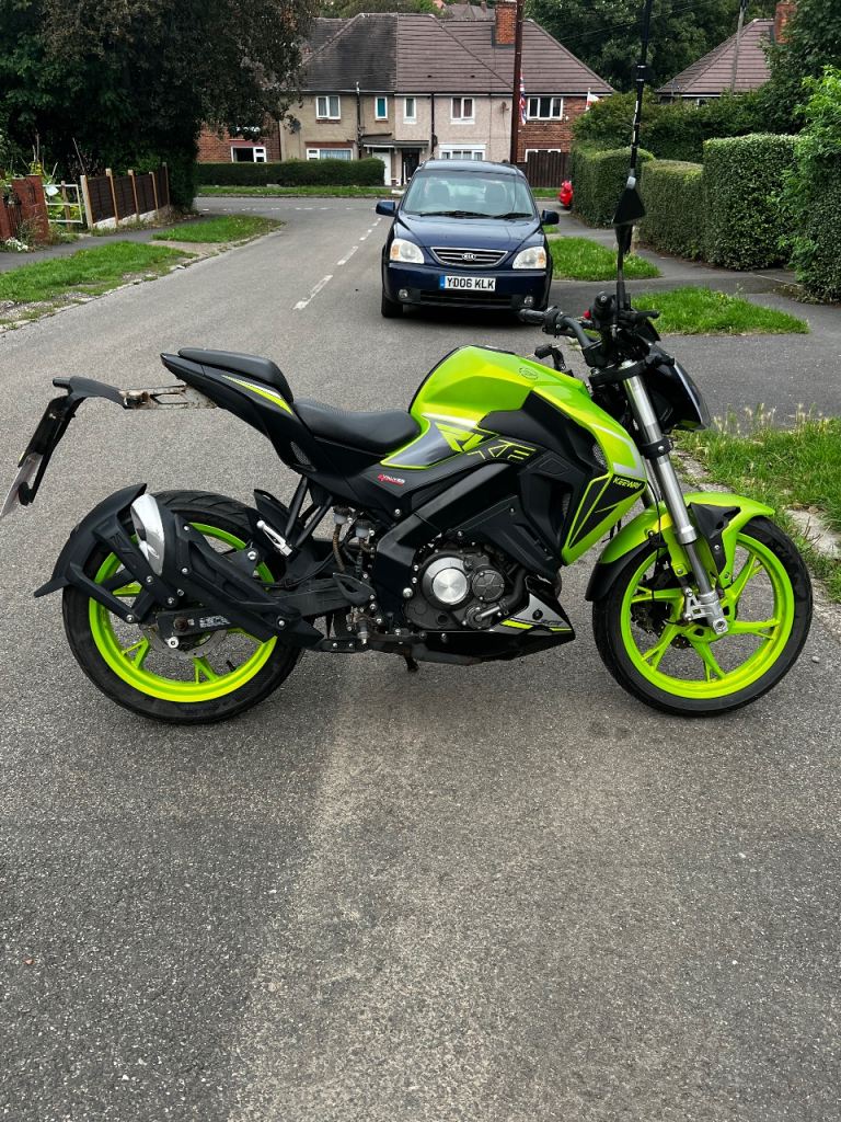 Keeway RKF 125 – Excellent Condition – MOT Passed – New Battery