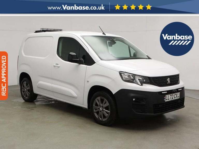 2022 Peugeot Partner 1.5 BlueHDi 1000 Asphalt Premium Standard Panel Van 5dr Diesel Manual SWB E ...