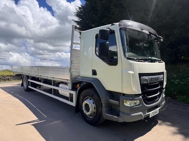 2021 21 DAF LF 290 E6 sleeper cab 32ft2 alloy drop side Auto air con 142kms