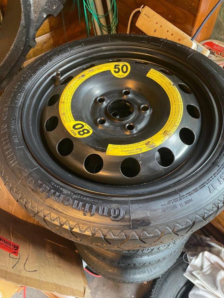 Vw Audi seat skoda 16” space saver wheel unused